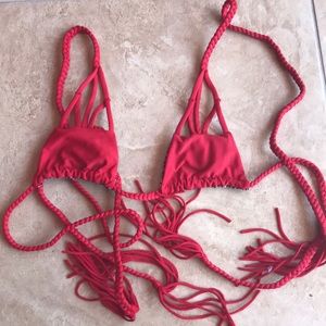 acacia swimwear Swim - Acacia red bathing suit top acacia swimwear Swim - Acacia red bathing suit top